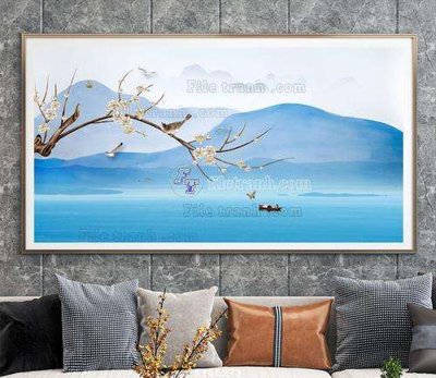 Download file File tranh hiện đại pha lê gương KF66973 (chuẩn in) chất lượng cao