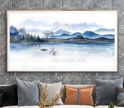 File gốc File tranh hiện đại pha lê gương KF67004 (in ấn) không giới hạn