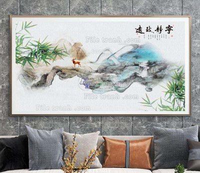 File gốc File tranh hiện đại pha lê gương KF67019 (PNG) trong suốt (transparent)