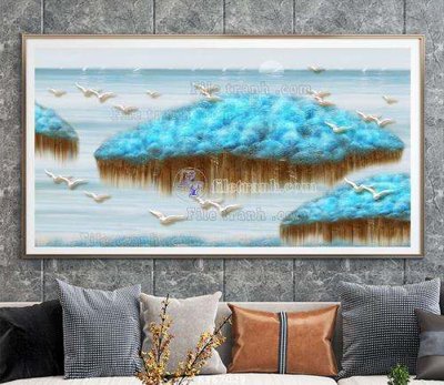 File PSD File tranh hiện đại pha lê gương KF67029 (gốc) tách lớp chi tiết