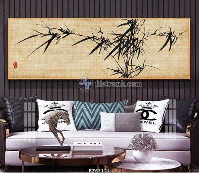 Chi tiết file ảnh File tranh hiện đại pha lê gương KF67124 sắc nét