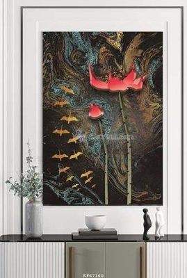 File PSD File tranh hiện đại pha lê gương KF67160 (bản gốc) dễ dàng edit