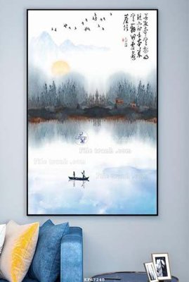 File gốc File tranh hiện đại pha lê gương KF67240 (in lụa) cao cấp