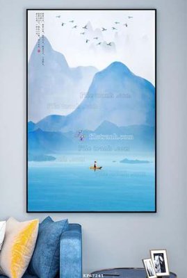 File gốc File tranh hiện đại pha lê gương KF67241 (phiên bản chuẩn) để in ấn