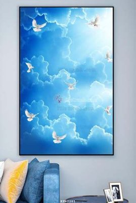 File ảnh File tranh hiện đại pha lê gương KF67281 (gốc) in decal dán tường