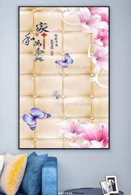 File tranh File tranh hiện đại pha lê gương KF67318 (gốc) chủ đề con người