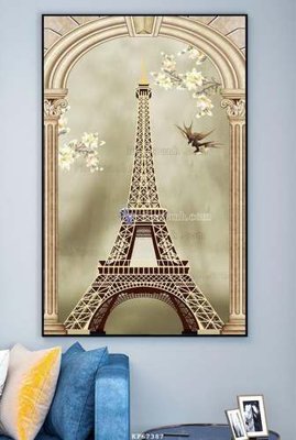 Download file gốc File tranh hiện đại pha lê gương KF67387 (in mica) trang trí