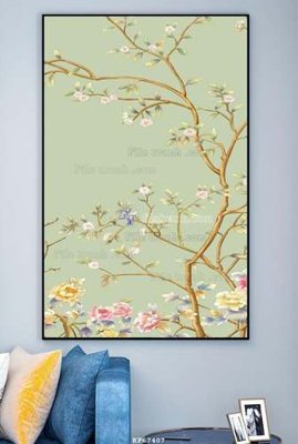 File gốc File tranh hiện đại pha lê gương KF67407 (in ấn) không giới hạn