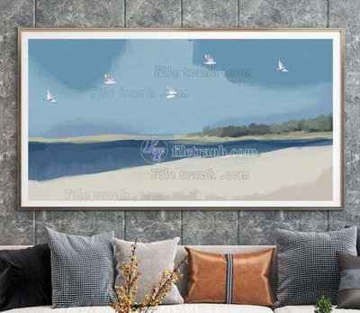 File in mica File tranh hiện đại pha lê gương KF67486 (ảnh gốc) đẹp