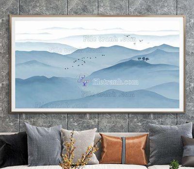 Tải file gốc File tranh hiện đại pha lê gương KF67488 (bản PSD) còn layer