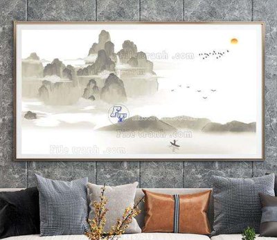 File ảnh gốc File tranh hiện đại pha lê gương KF67513 (chuyên in mica)