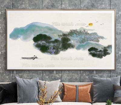 File tranh trang trí File tranh hiện đại pha lê gương KF67555 (file gốc)