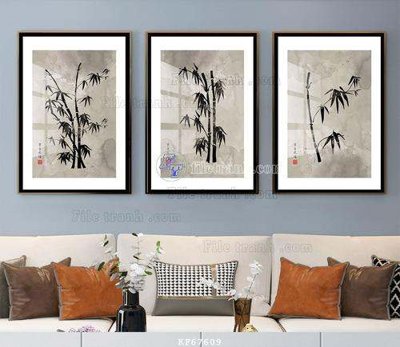 Tải file gốc File tranh hiện đại pha lê gương KF67609 (để in lụa)