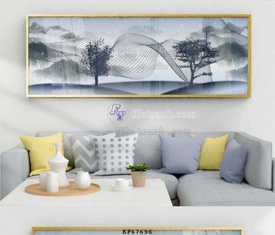 File gốc File tranh hiện đại pha lê gương KF67696 (in tráng gương) hiện đại