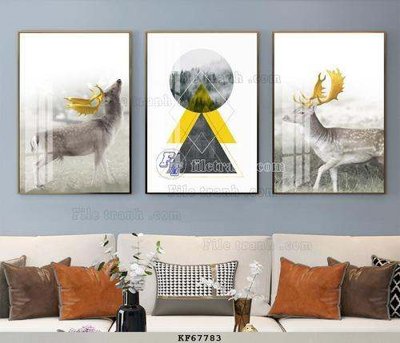 Tải file File tranh hiện đại pha lê gương KF67783 (ảnh gốc) in gạch men