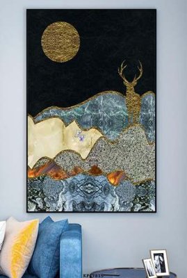 File ảnh File tranh hiện đại pha lê gương KF67815 (gốc) in biển hiệu