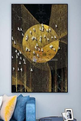 Download file tranh File tranh hiện đại pha lê gương KF67819 (file gốc PSD)