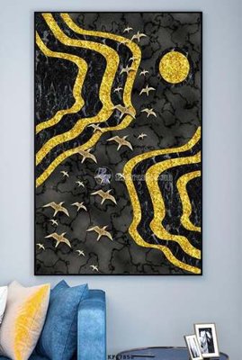 Tệp tin gốc File tranh hiện đại pha lê gương KF67858 (dùng cho in ấn) chuyên nghiệp