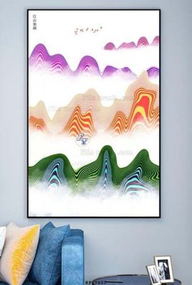 File tranh quảng cáo File tranh hiện đại pha lê gương KF67937 (download file gốc)