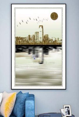 Tải file gốc File tranh hiện đại pha lê gương KF67938 (bản PSD) còn layer