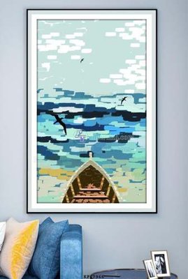 File tranh gốc PSD File tranh hiện đại pha lê gương KF67966 còn nguyên layer