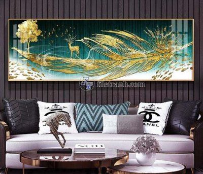 File ảnh File tranh hiện đại pha lê gương KF68014 (gốc) dùng in Pano