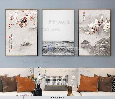 File gốc File tranh hiện đại pha lê gương KF68182 (in ấn) không giới hạn