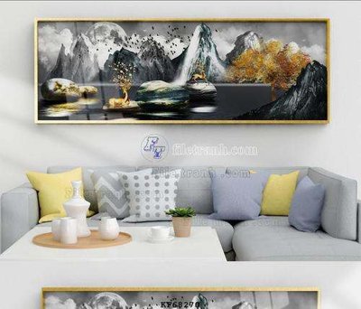 Tệp tin gốc File tranh hiện đại pha lê gương KF68270 (dùng cho in ấn) chuyên nghiệp