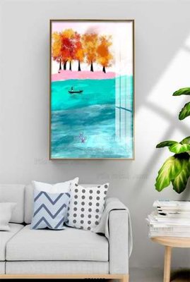 File tranh File tranh hiện đại pha lê gương KF68277 (bản gốc) treo tường