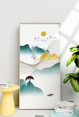 File gốc File tranh hiện đại pha lê gương KF68298 (dành cho trang trí nội thất)