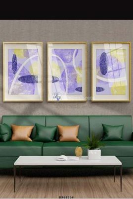 File tranh PSD File tranh hiện đại pha lê gương KF68306 chất lượng cao