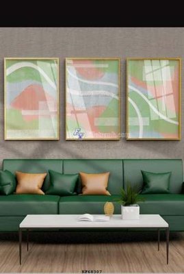 File tranh File tranh hiện đại pha lê gương KF68307 (gốc) chủ đề thành phố