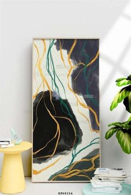 File gốc File tranh hiện đại pha lê gương KF68334 (in ấn) không giới hạn