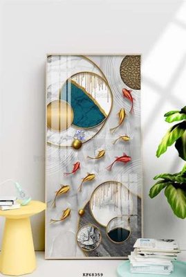 File gốc File tranh hiện đại pha lê gương KF68359 (phong cách) châu Âu