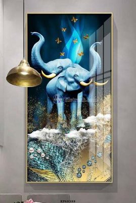 Tải file File tranh hiện đại pha lê gương KF68399 (gốc) in nhanh