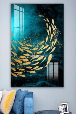 File gốc File tranh hiện đại pha lê gương KF68478 (in tráng gương) sang trọng