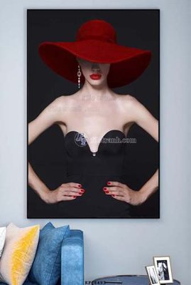 File tranh File tranh hiện đại pha lê gương KF68493 (bản gốc) in lụa 3D