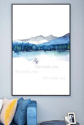 File gốc File tranh hiện đại pha lê gương KF68497 (in tráng gương) hiện đại