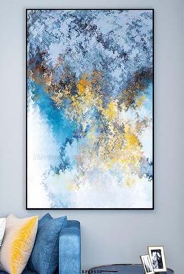 File gốc File tranh hiện đại pha lê gương KF68530 (chuẩn CMYK) cho nhà in