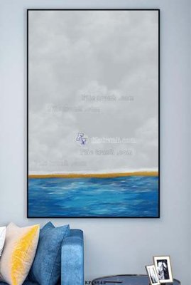 File in lụa File tranh hiện đại pha lê gương KF68548 (phong cảnh) File tranh hiện đại pha lê gương KF68548