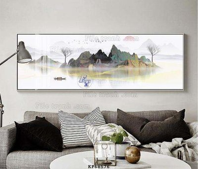 Chi tiết file ảnh File tranh hiện đại pha lê gương KF68576 sắc nét