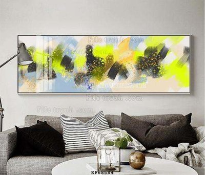 Download file gốc File tranh hiện đại pha lê gương KF68584 (in mica) trang trí