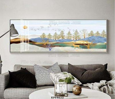 Tải file File tranh hiện đại pha lê gương KF68622 (gốc) để in ấn ngay