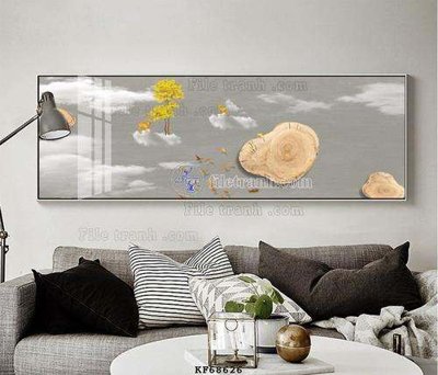 File gốc in ấn File tranh hiện đại pha lê gương KF68626 chất lượng vượt trội