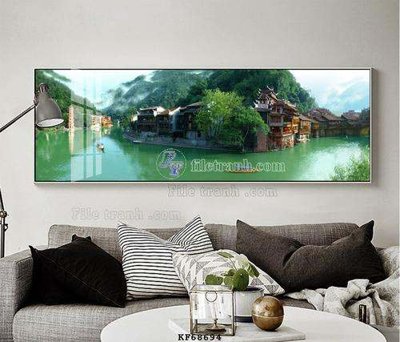 File gốc File tranh hiện đại pha lê gương KF68694 (cho in ấn) từ kho Filetranh