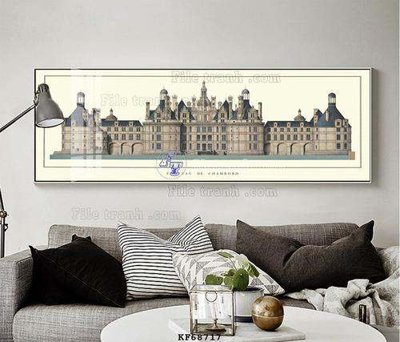 File tranh File tranh hiện đại pha lê gương KF68717 (bản gốc) treo tường