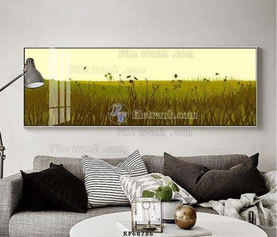 File tranh File tranh hiện đại pha lê gương KF68786 (gốc) chủ đề tĩnh vật