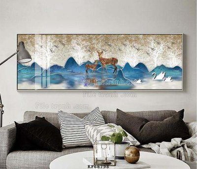 Mua file gốc File tranh hiện đại pha lê gương KF68798 (chất lượng) tại Filetranh.com