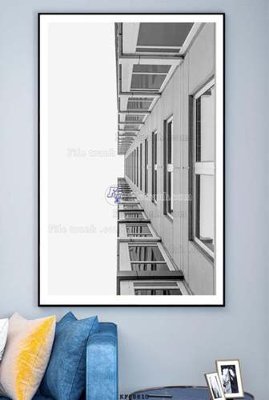 File gốc File tranh hiện đại pha lê gương KF68810 (PNG) không nền chất lượng