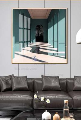File gốc File tranh hiện đại pha lê gương KF68829 (in tráng gương) nghệ thuật